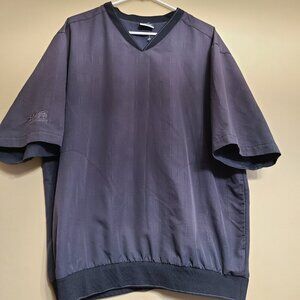 NIKE GOLF SHIRT MENS BLACK W LOGO SIZE XL